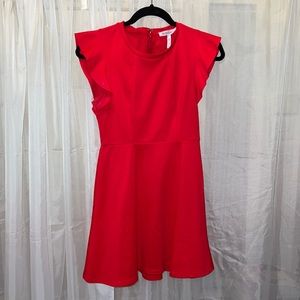 BCBG red dress. Very cute for a Valentines date night!!